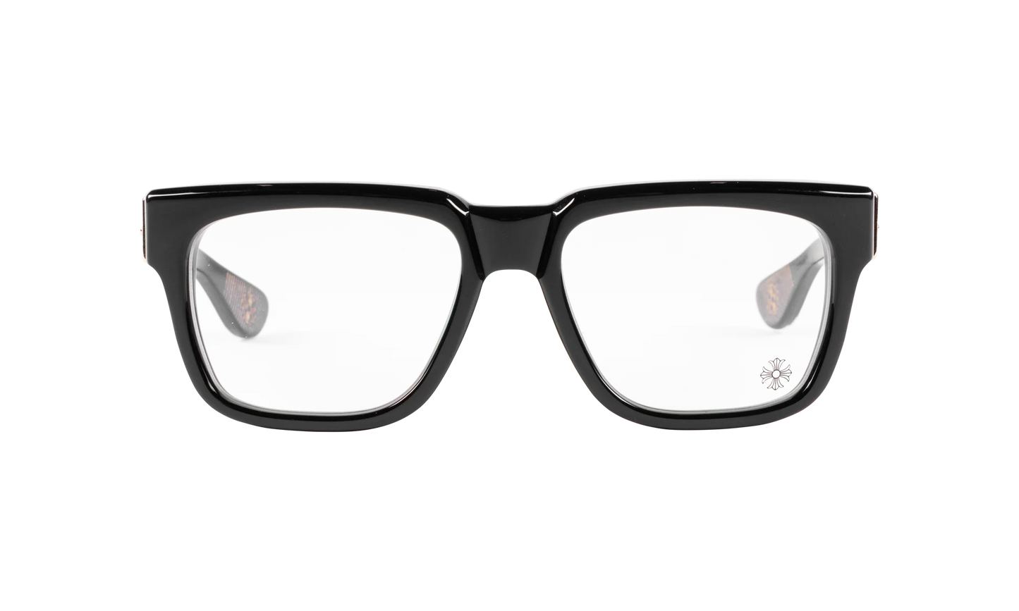 Box Officer Eye Glasses "Black Gold plated “18 KG" CHRM0937