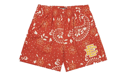 EE Basic Shorts "Red Paisley" EE209