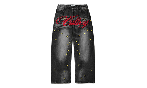 Cosmo Denim Pants "Black" VAL100