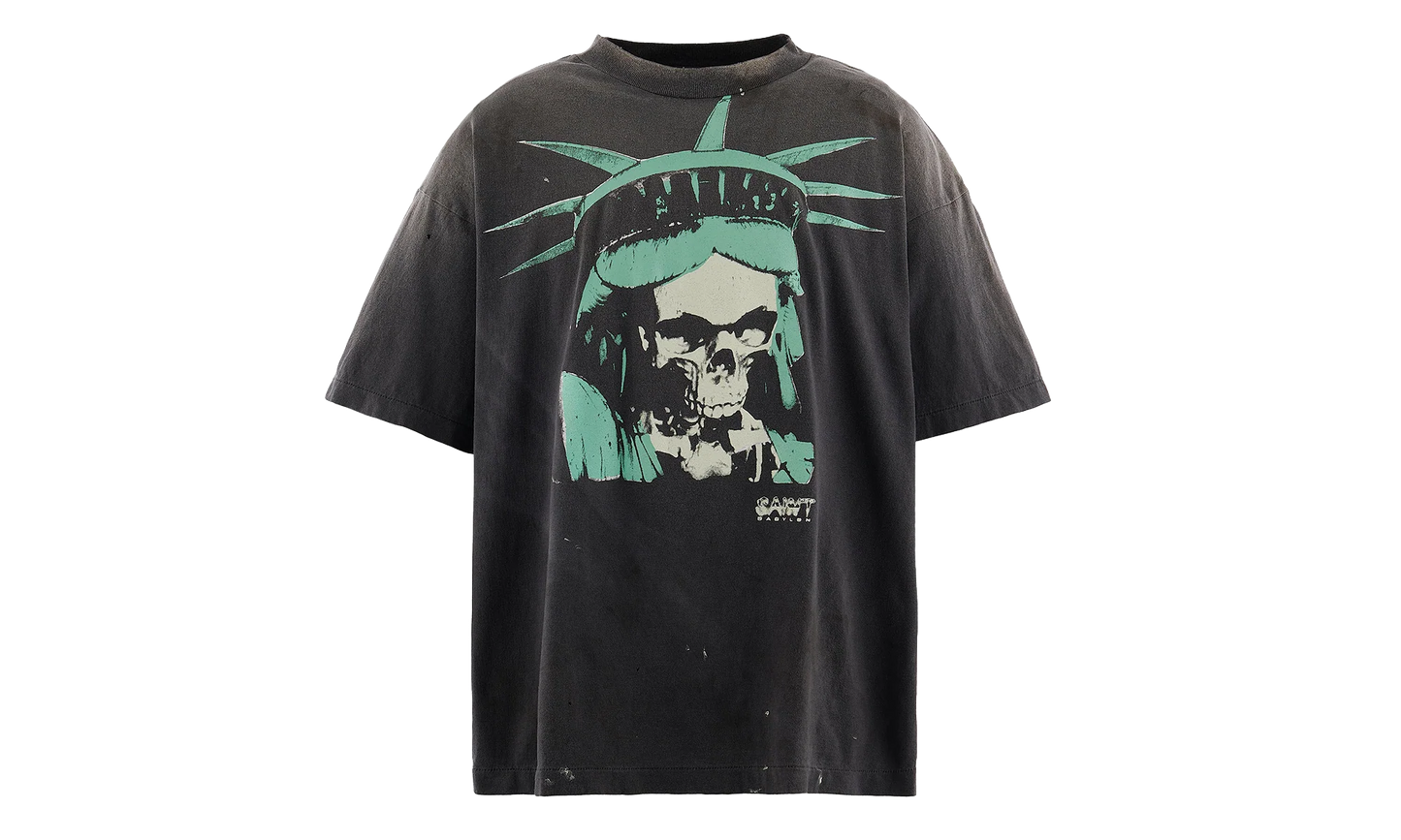 Babylon Statue Skull Short-Sleeve Tee "Black" SM HR1 0000 C47