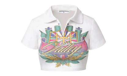 Valor Cropped Rugby Top Wmns "White" 10075730