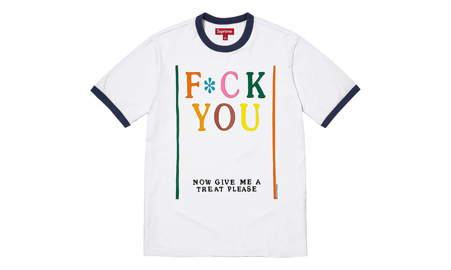 Mike Kelley Ringer Tee "SS26 - White" SU27472