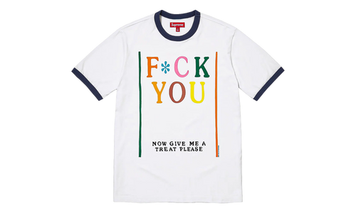 Mike Kelley Ringer Tee "SS26 - White" SU27472