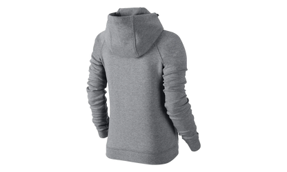 Tech Fleece Hoodie WMNS "Charcoal Heather / Black" 683798 091