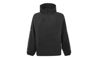 Nylon Half Zip Anorak "Vintage Black" 202HO258241F