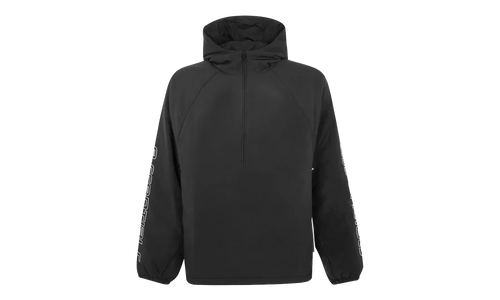 Nylon Half Zip Anorak "Vintage Black" 202HO258241F