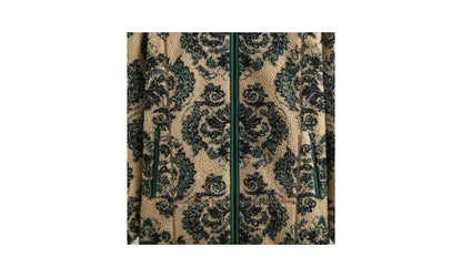 Damask Floral Sherpa Harper Jacket "Eternal" KHM010821 246