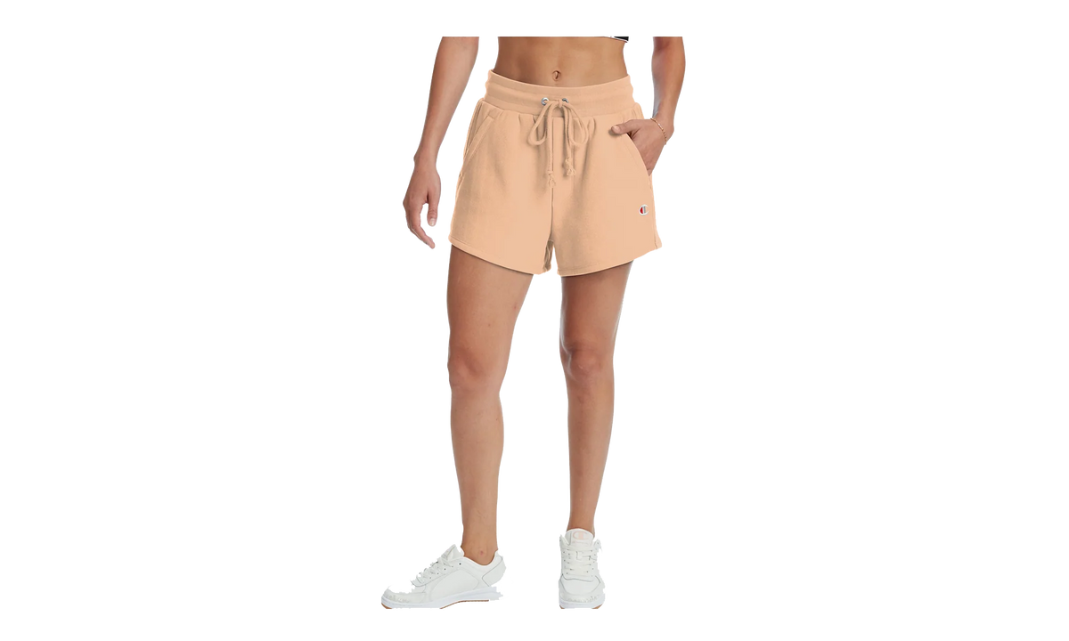 C-Life Reverse Weave Shorts WMNS "Certain Peach" ML906 549314 9QI