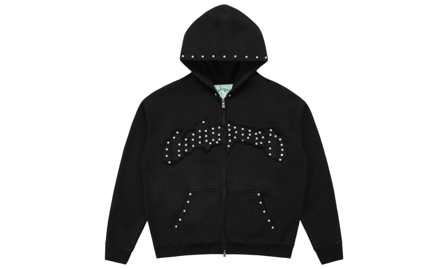 Symmetric Studded V2 VVS Hoodie "Black" NQ9TDBSS