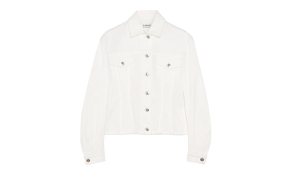 FITTED DENIM JACKET "OPTIC WHITE" RW JA0135 D011 A23 01