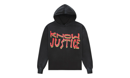 Know Justice Know Peace Hoodie "Black" BAR14