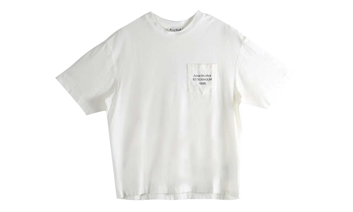 Logo Pocket T-Shirt "Off White" FN UX TSHI000290 OFF WHITE