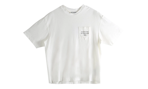 Logo Pocket T-Shirt "Off White" FN UX TSHI000290 OFF WHITE