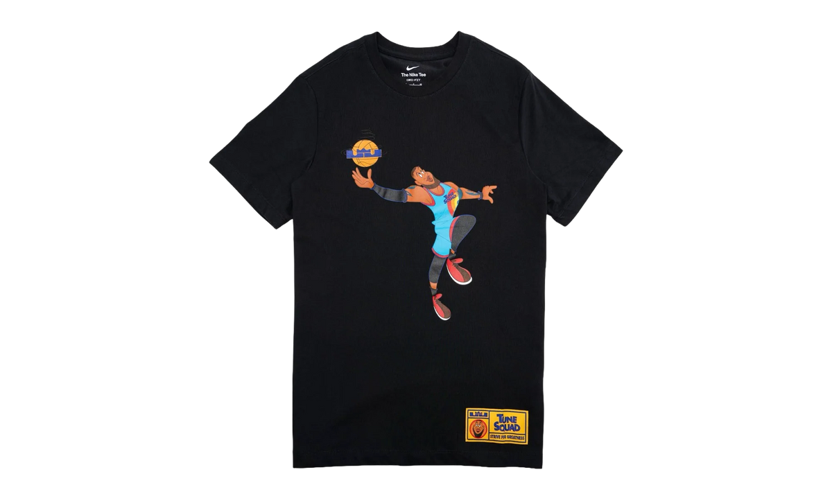 Lebron Dri-fit Basketball T-shirt "Space Jam A New Legacy - Black" DH3831 Blk
