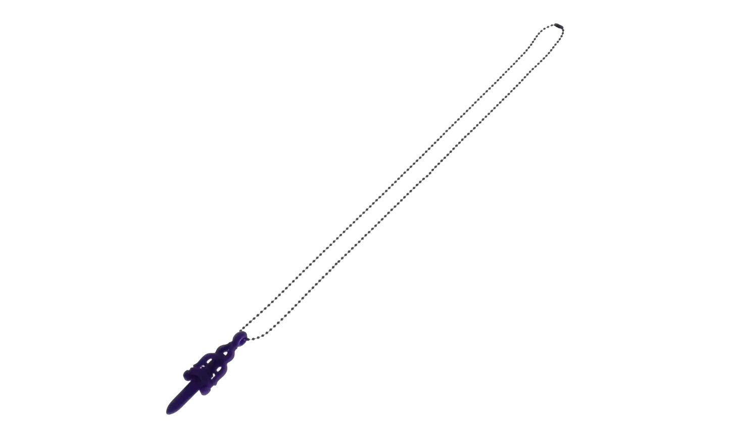 Silichrome Dagger Necklace "Purple" CHRM1029