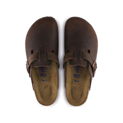 Boston Soft Footbed Oiled Leather in Habana