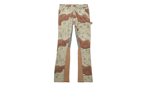 Chocolate Chip LA Flare Camouflage Trousers "Brown" LA 5365 FCHCH
