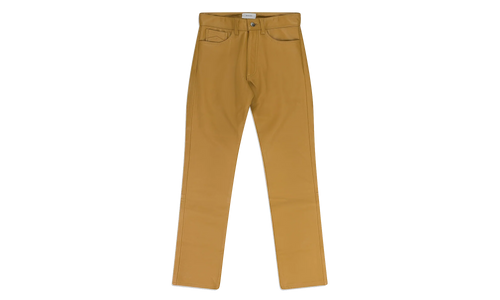 Leather Pants "Brown" RHDMBTM0195 BRN