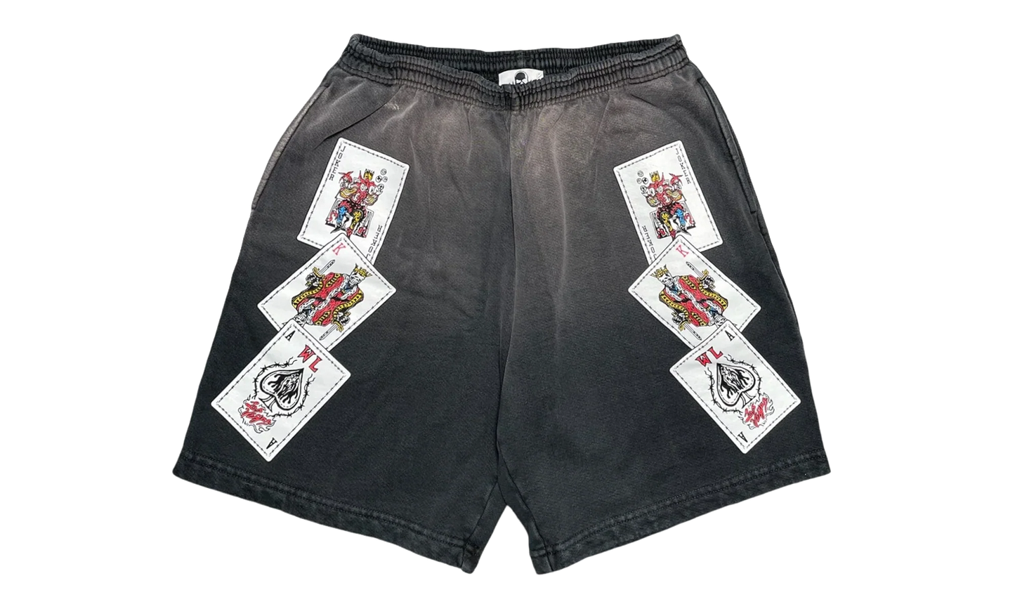 Playing Cards Logo Sweatshorts "Black" WLPCSB