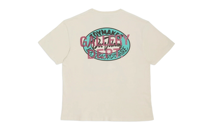 Doc Johnson Batteries Dead Short Sleeve Tee Shirt "Antique White" GDBDSSTSAW