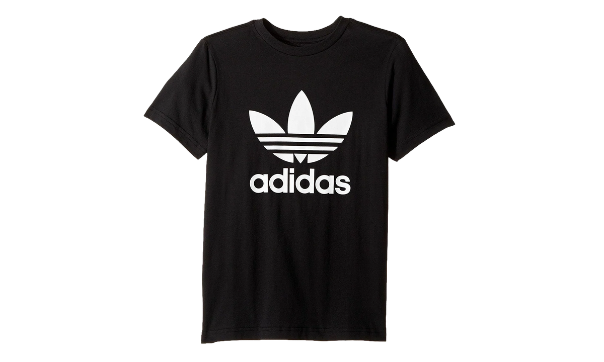 Originals Trefoil Tee GS "Black / White" BQ3910