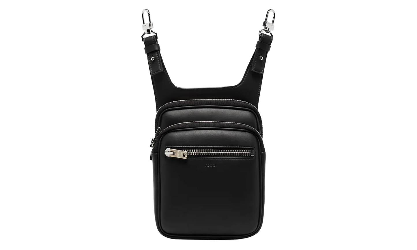 Calf Hip Pouch "Black / Silver" W0A32326CA BLS