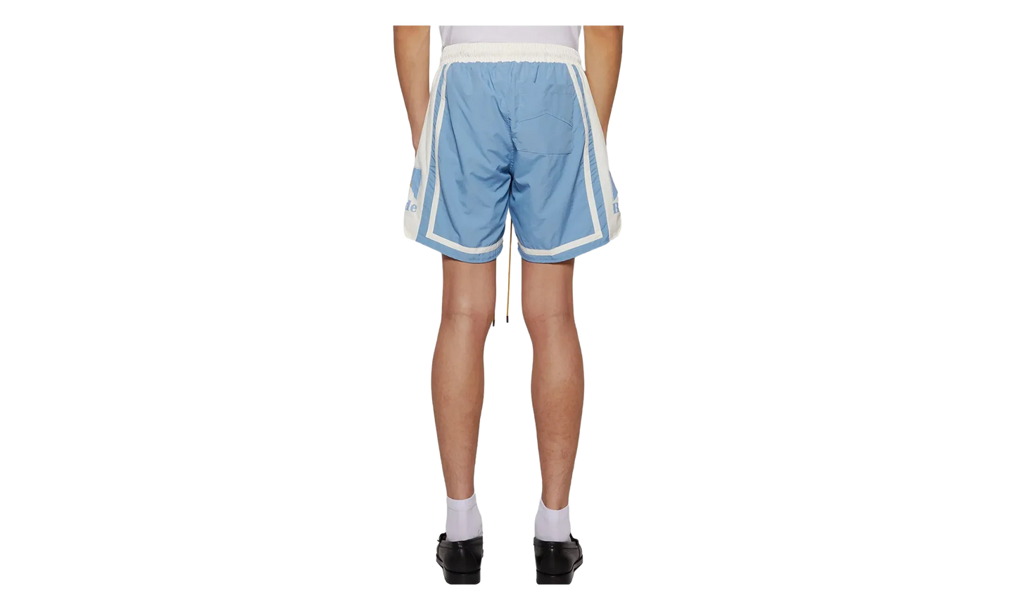 Rhude Moonlight Short Powder "Blue/Off-White" RHSS25SH03005
