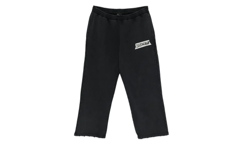 Baggy Elastic Pants "Faded Washed Black" 846917 TTVL8 1041