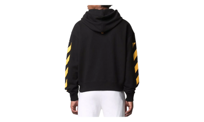 Caravaggio Painting Over Hoodie "Black / Multicolor" OMBB037F21FLE0111084