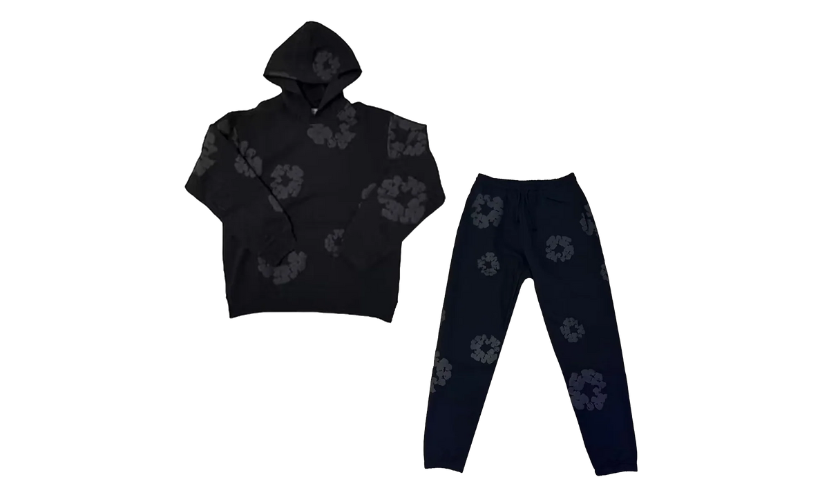 Mono Cotton Wreath (Full Set) "Black" DT317