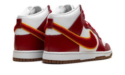 Dunk High "Chenille Swoosh White Gym Red" DR8805 101