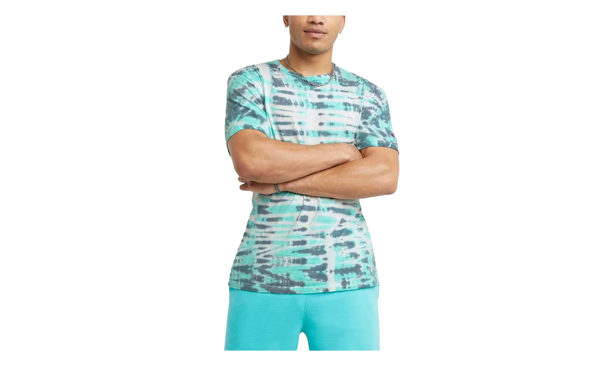 Lightweight T-Shirt "Wave Dye Trekking Grey" T3139 586529AJIJ