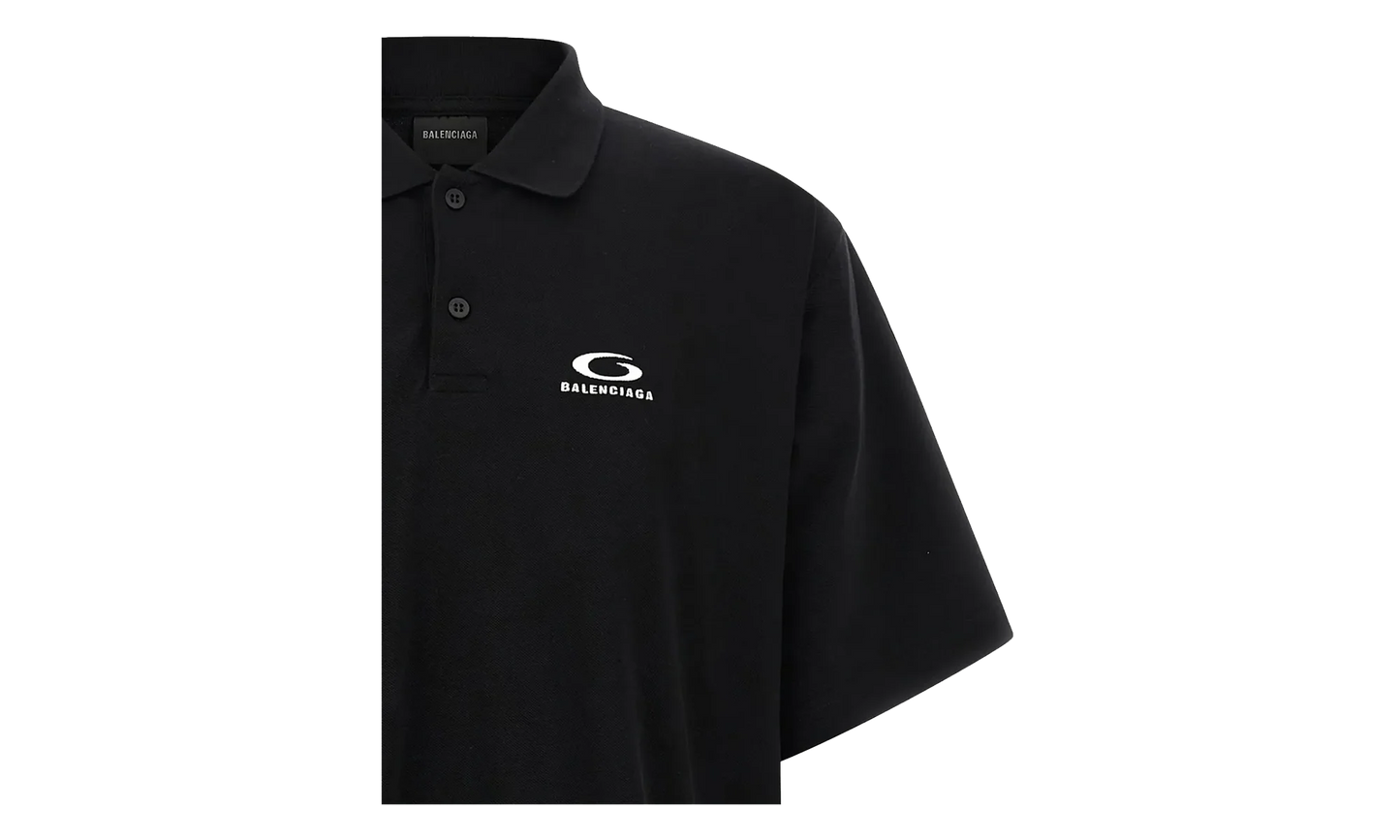 Short-Sleeve Regular Polo T-Shirt "Black" 828531 TTVT8 1000