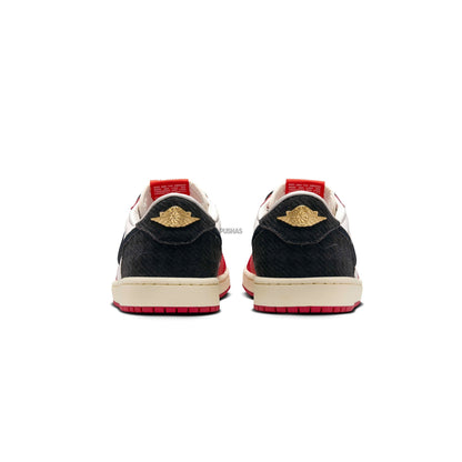 1 Low OG x Trophy Room 'Sail/Black/Varsity Red' (2024)