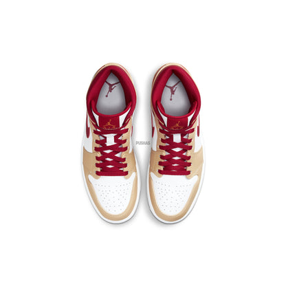 1 Mid 'Beige White Red' (2022)
