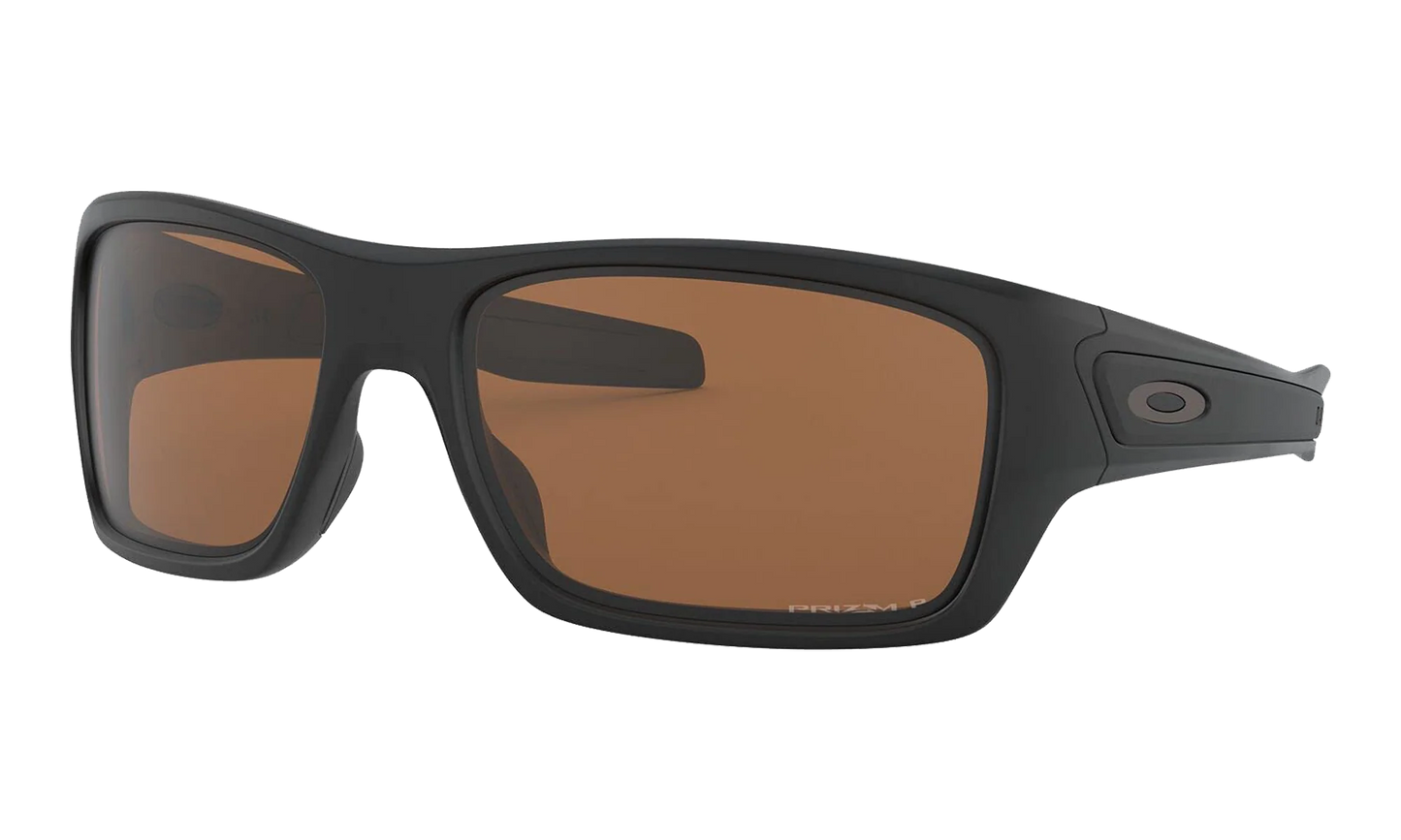 Turbine Polarized Sunglasses "Matte Black / PRIZM Tungsten" OO9263 40