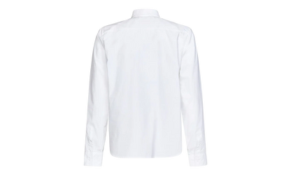Straight Point Collar Shirt "White" OMGE006S23FAB0060101