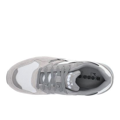 N902 Hairy Suede Lace Up Sneakers