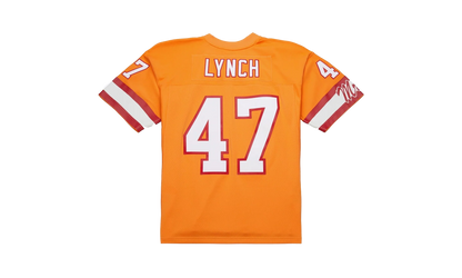 NFL John Lynch Dark Jersey "1993 Tampa Bay Buccaneers - Orange" JY9783 TBBORAN