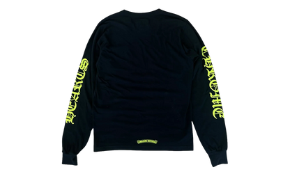 Neck Logo Longsleeve T-Shirt "Black / Yellow" CHRM0748