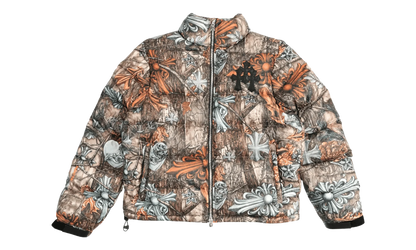 Nocta Triple Cross Motif Logo Puffer Jacket "Realtree Camo" CHRM1076