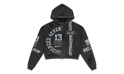 Roadster Zip Hoodie "Black" GS079