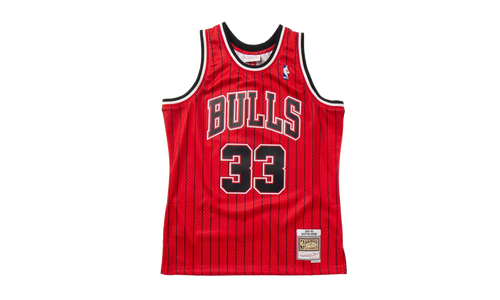 NBA Scottie Pippen Reload Swingman Jersey "1995 Chicago Bulls - Scarlet" SMJYAC19152 CBUSCAR95SPI