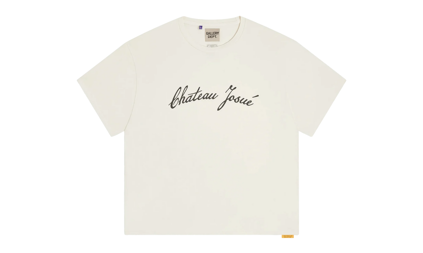 Chateau Josue Short Sleeve Tee Shirt "Archival White" GD110