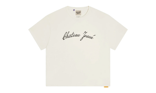 Chateau Josue Short Sleeve Tee Shirt "Archival White" GD110