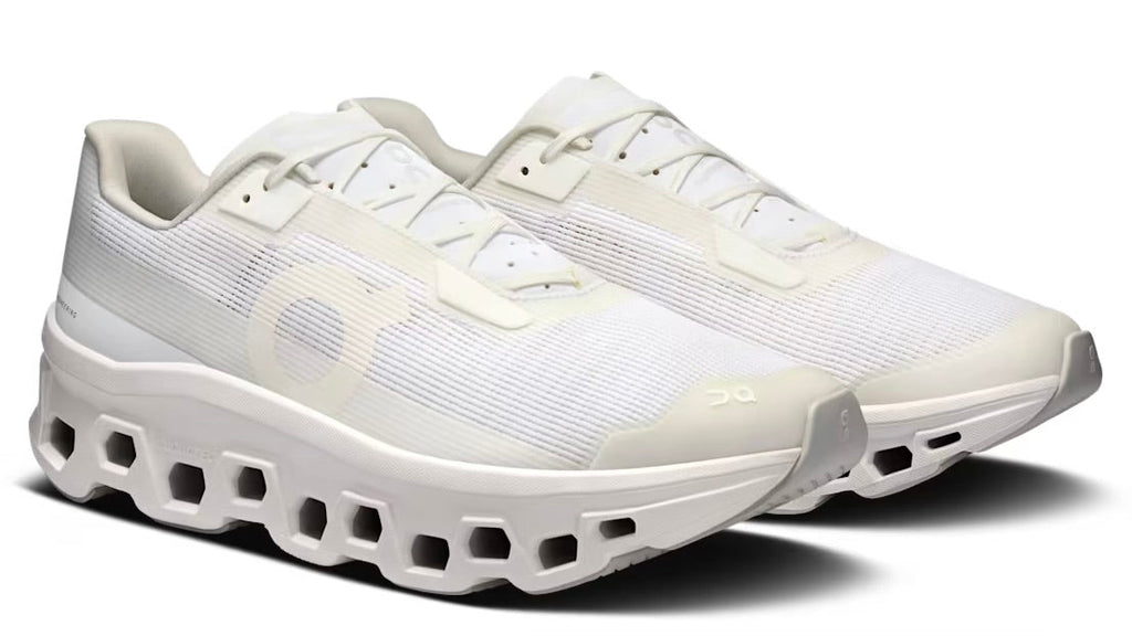 On Running Cloudmonster Void All White (M)