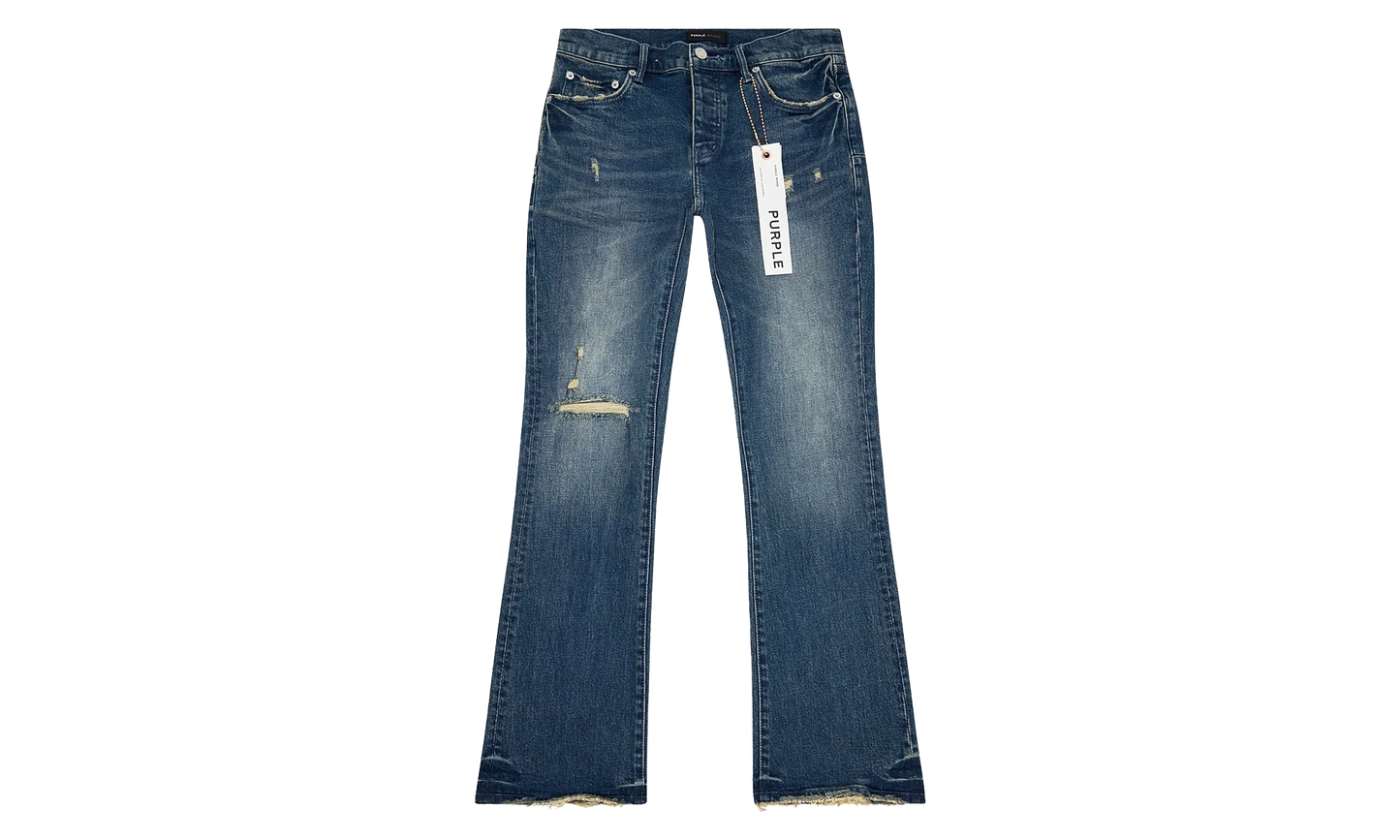 Alloy Distressed Flared Denim "Blue" P004 ALDF225
