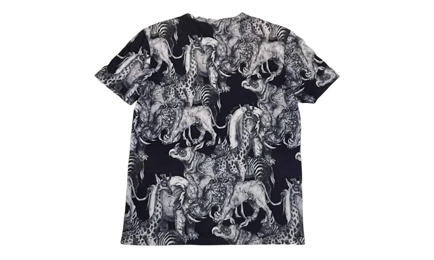 Chapman Brothers Allover Animals Short Sleeve Tee "Navy" 1AI3M