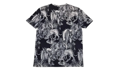 Chapman Brothers Allover Animals Short Sleeve Tee "Navy" 1AI3M