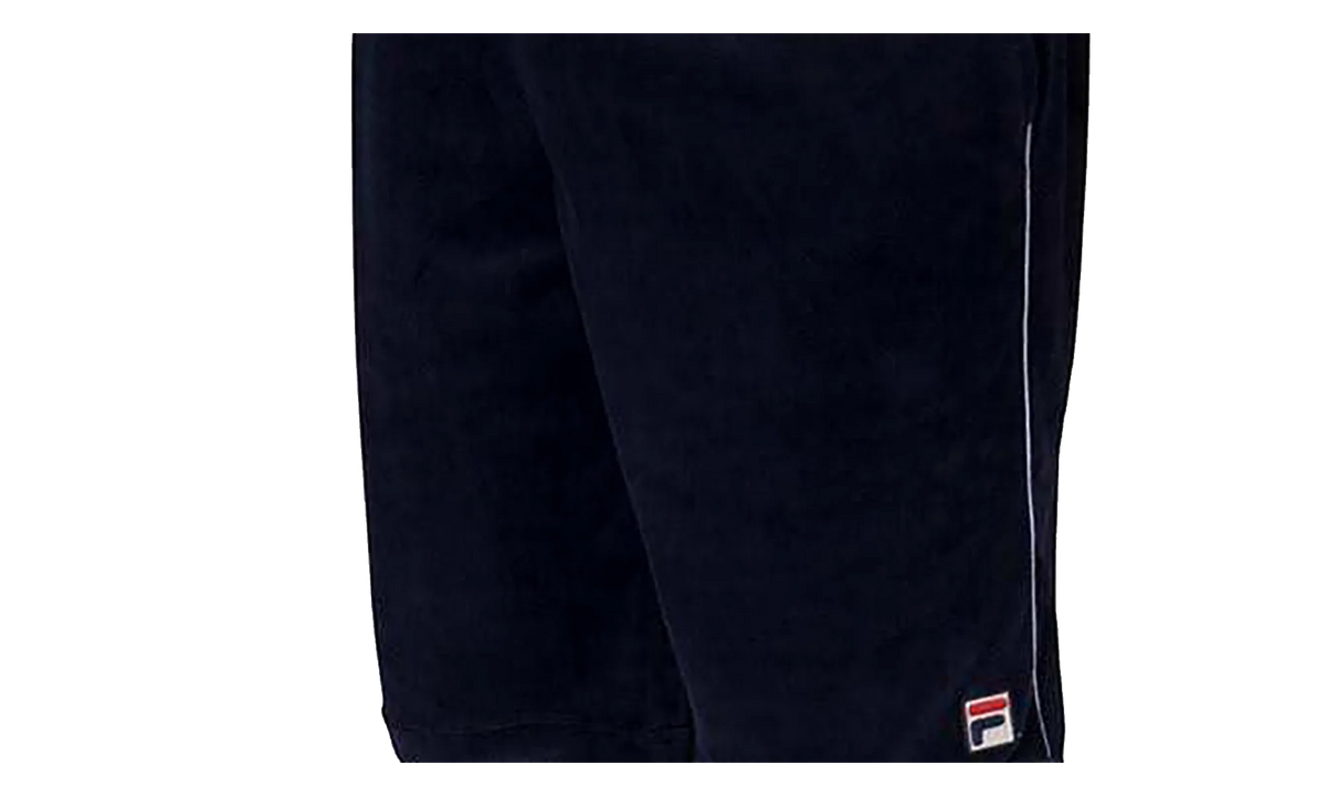Cristaudo Velour Shorts "Black" LM181L24 412